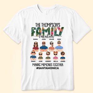 Our Family Vacation - PersonalizedOne Size Shirt